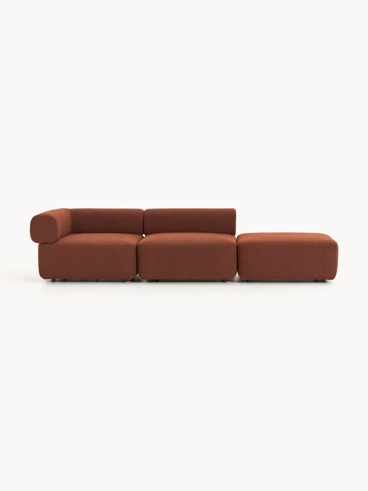 Antvard Modular Bouclé Ottoman