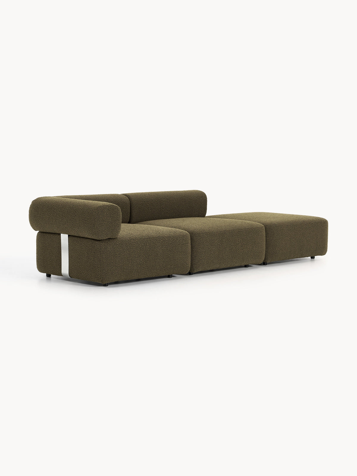 Antvard Modular Bouclé Ottoman