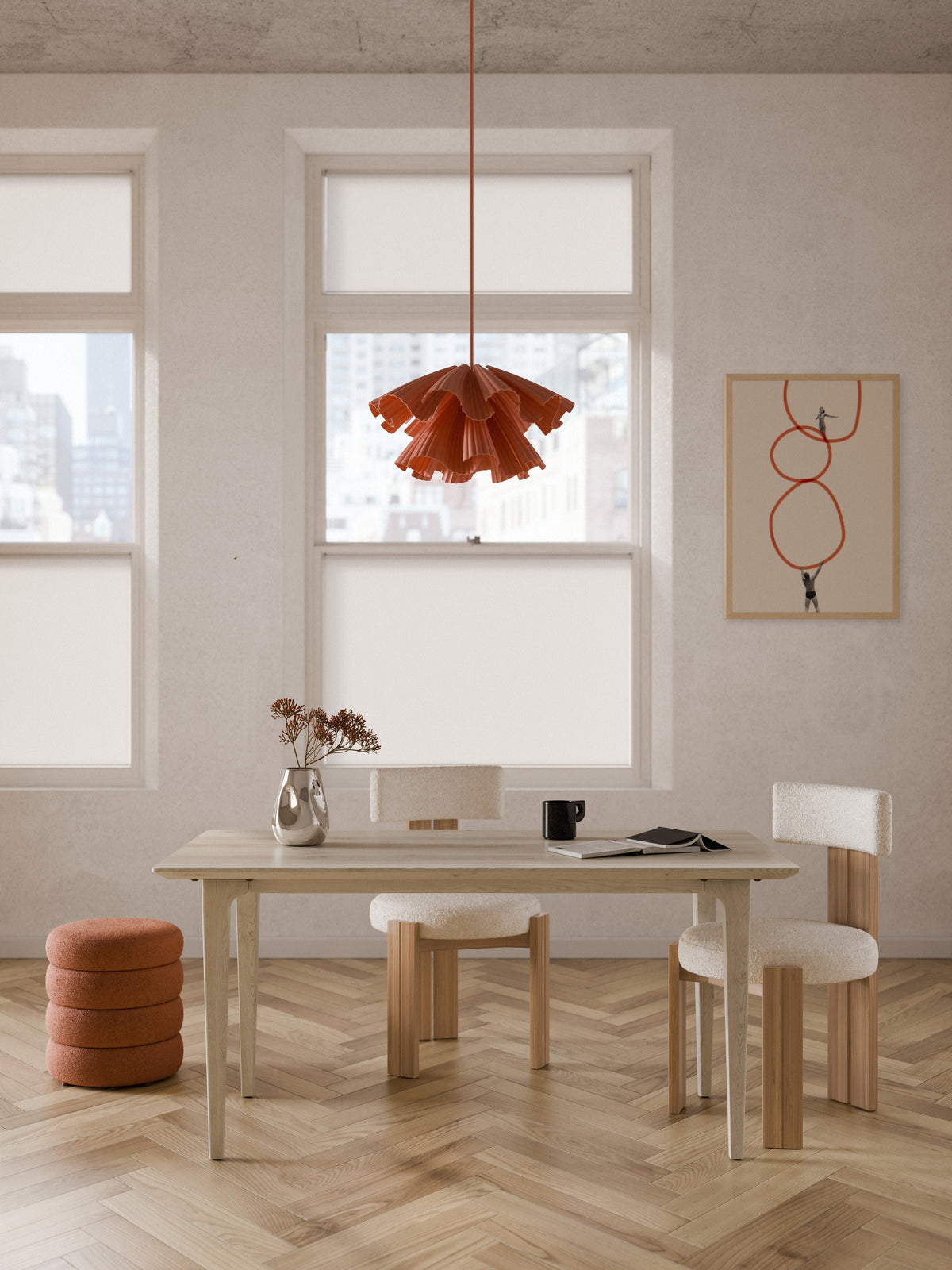 Archevo Dining Table in Oak, in Various Sizes
