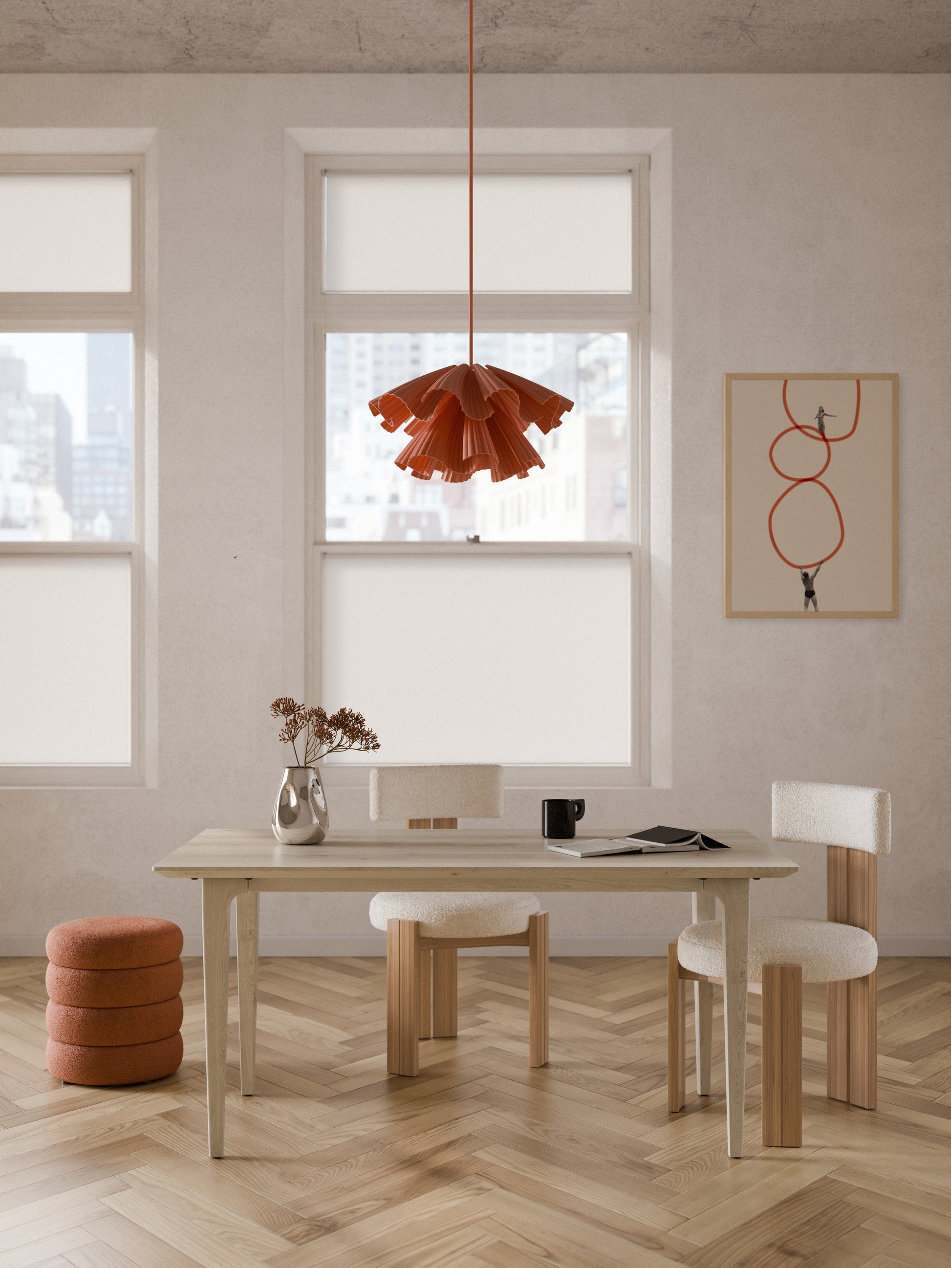 Archevo Dining Table in Oak, in Various Sizes
