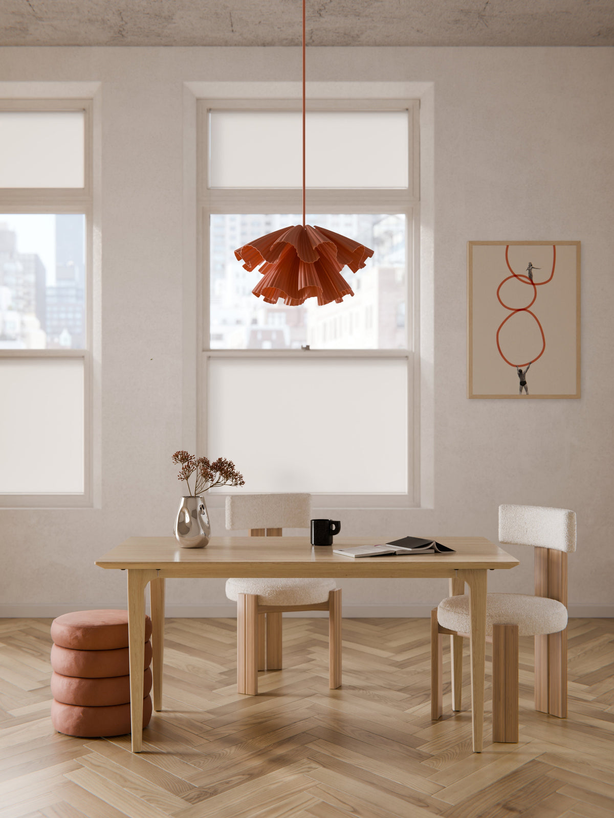Archevo Dining Table in Oak, in Various Sizes
