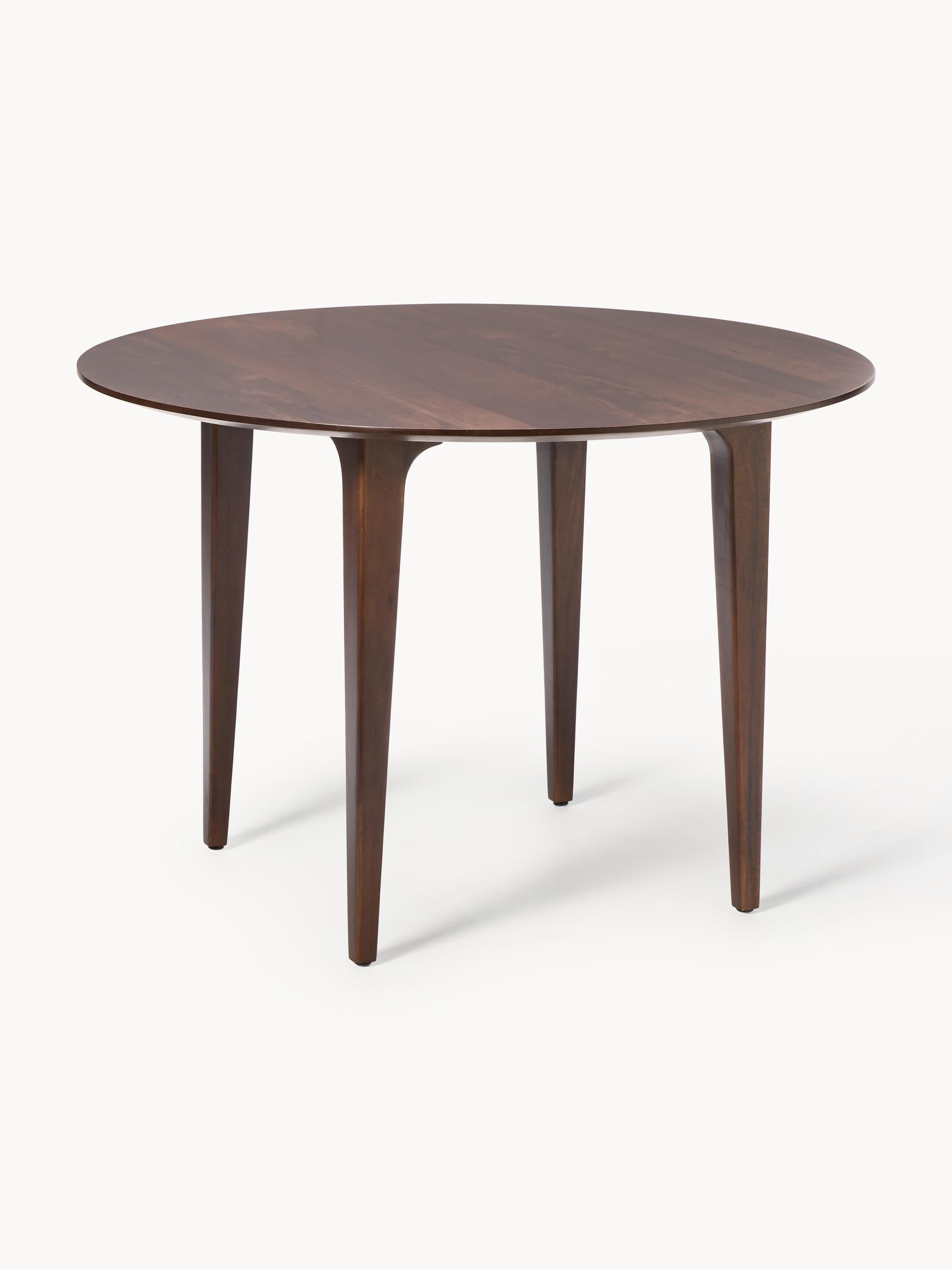 Archevo Round Dining Table in Mango Wood, Ø 110 cm