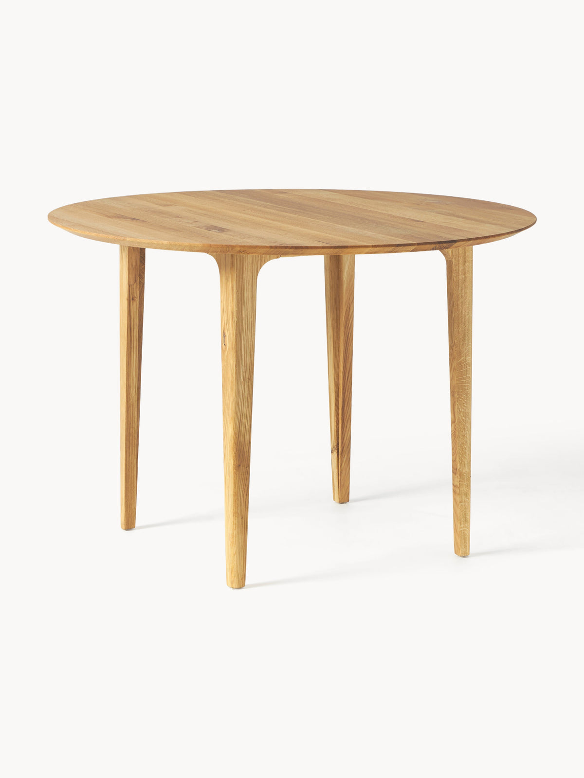 Archevo Round Dining Table in Oak, Ø 110 cm