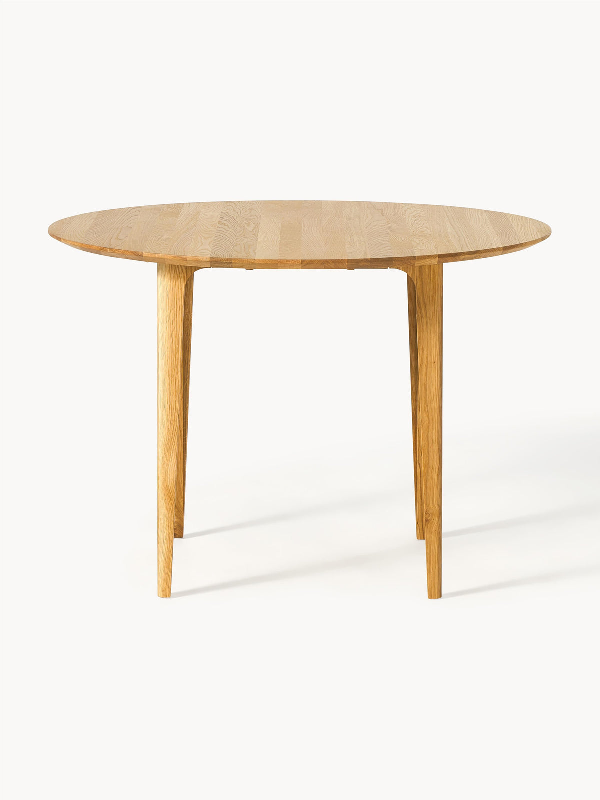 Archevo Round Dining Table in Oak, Ø 110 cm