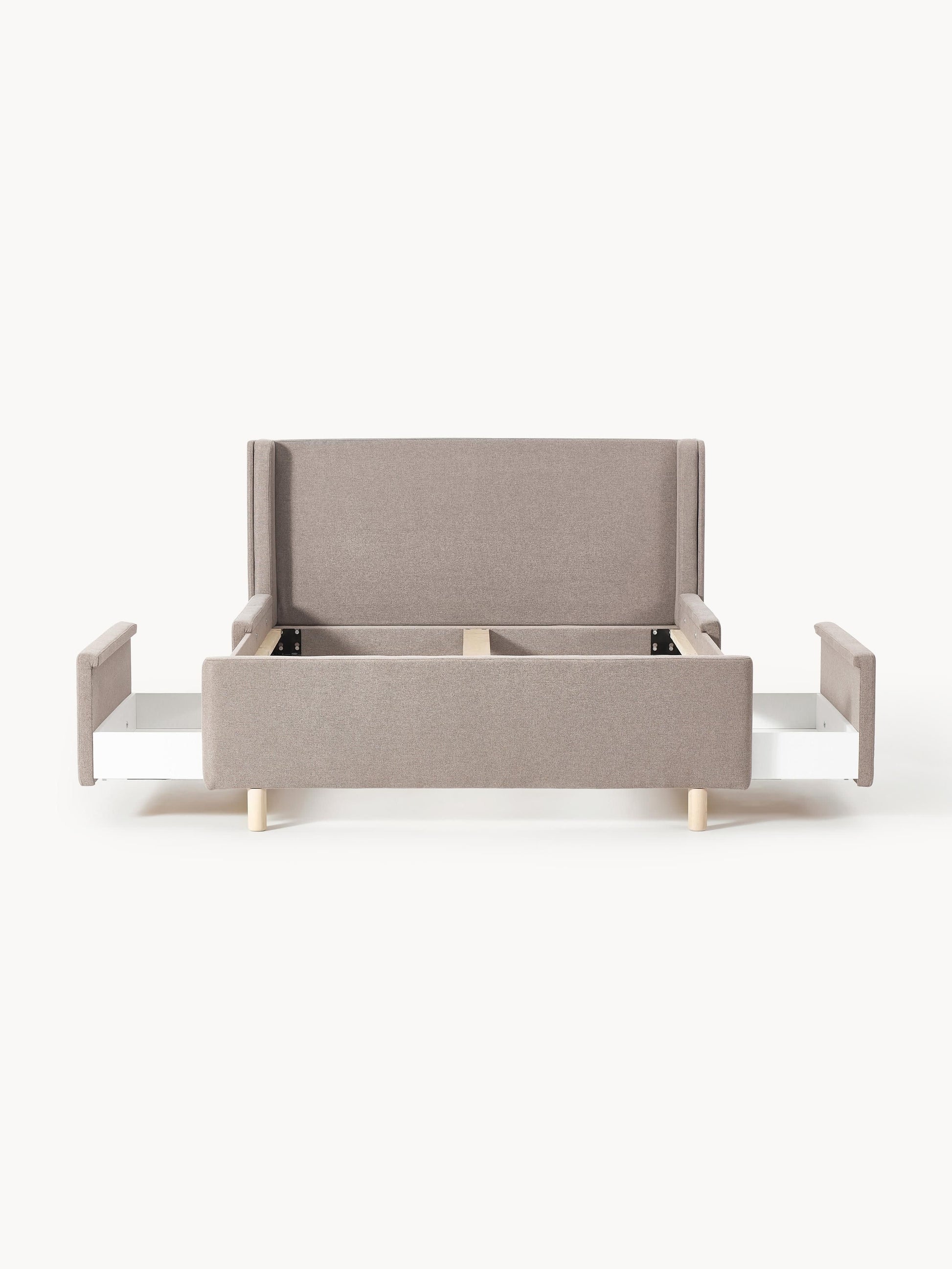Archinda Upholstered Bed with Drawers