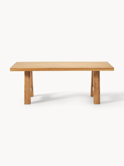 Ashlyn Dining Table in Oak, in Various Sizes