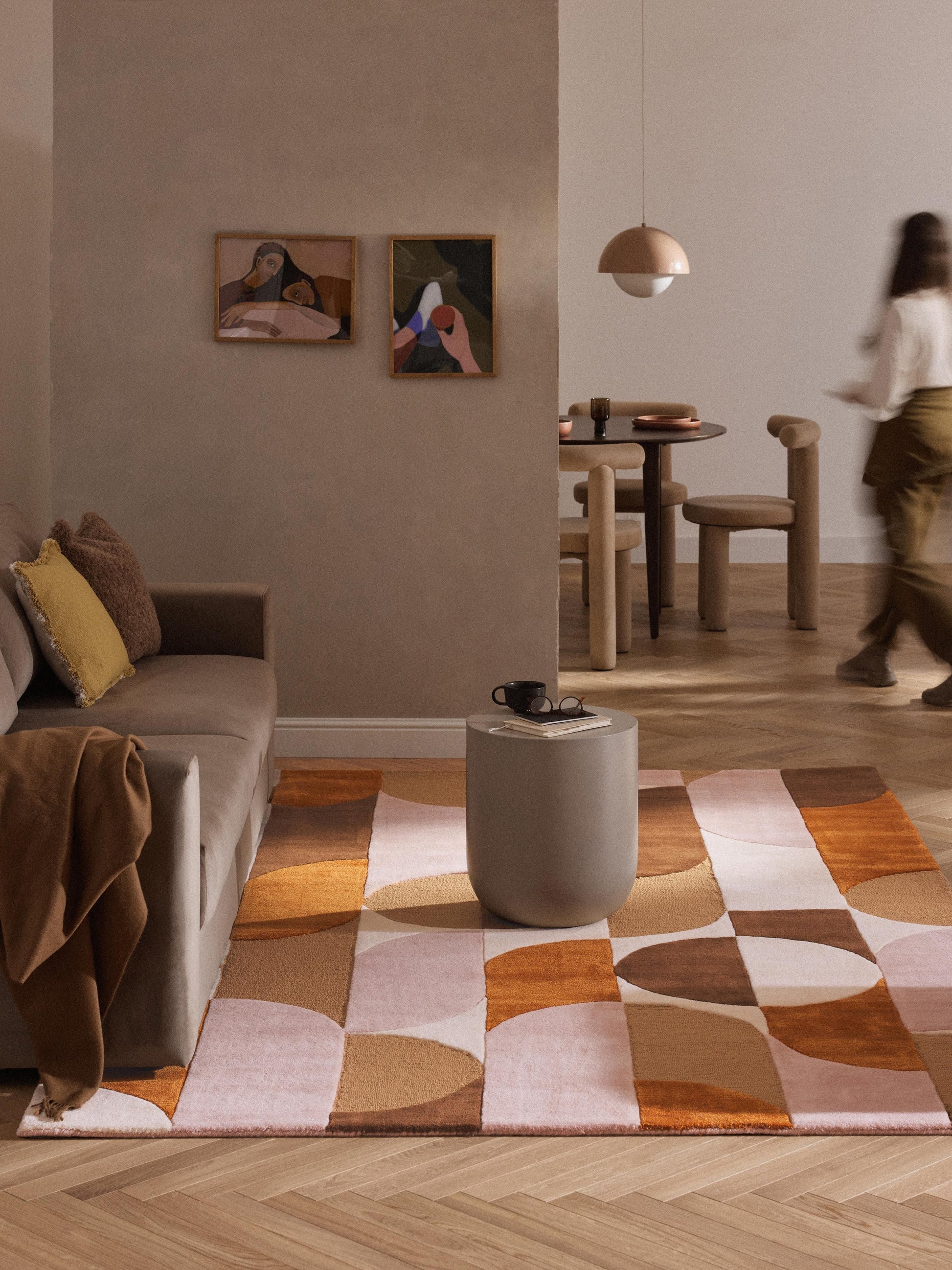 Camvero Short-Pile Wool Rug
