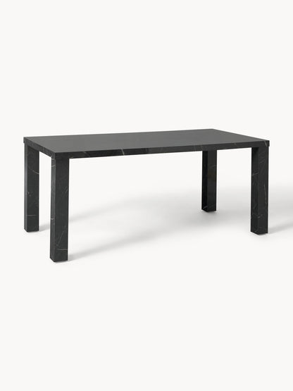 Carvin Dining Table in Marble Look, 180 x 90 cm
