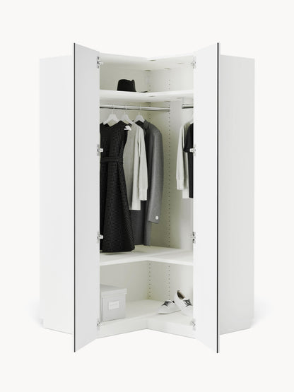 Charlenna Modular Corner Wardrobe, 115 cm Wide