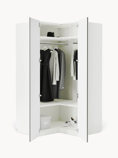 Charlenna Modular Corner Wardrobe, 115 cm Wide