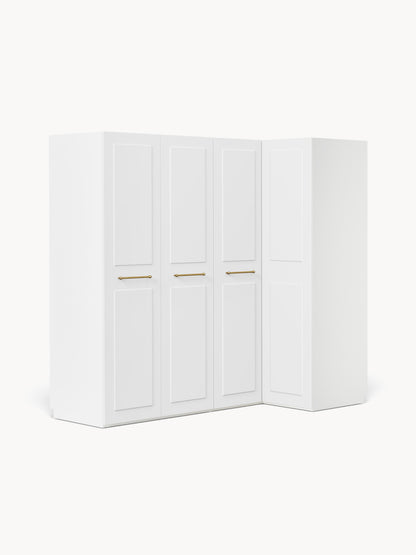 Charlenna Modular Corner Wardrobe, 215 cm Wide, in Various Sizes
