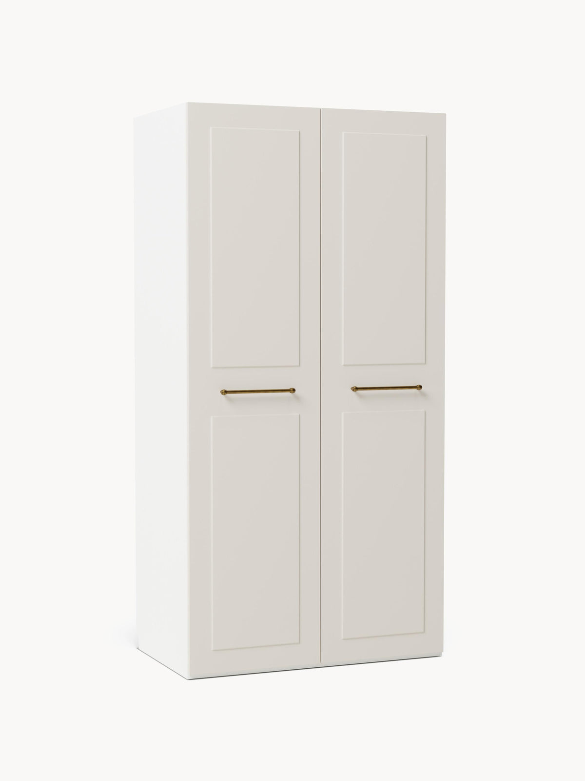Charlenna Modular Hinged-Door Wardrobe, 100 cm Wide, in Various Sizes