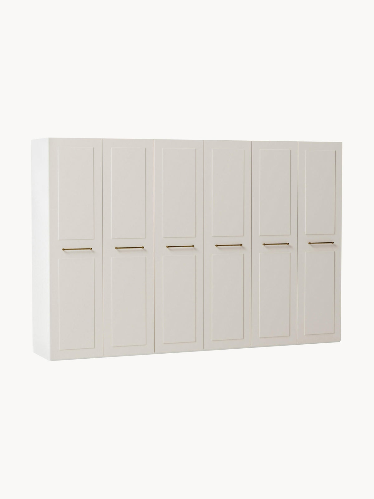 Charlenna Modular Hinged-Door Wardrobe, 100 cm Wide, in Various Sizes