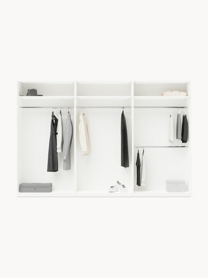Charlenna Modular Hinged-Door Wardrobe, 100 cm Wide, in Various Sizes