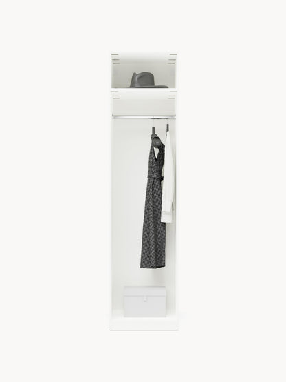 Charlenna Modular Hinged-Door Wardrobe, 50 cm Wide, in Various Sizes