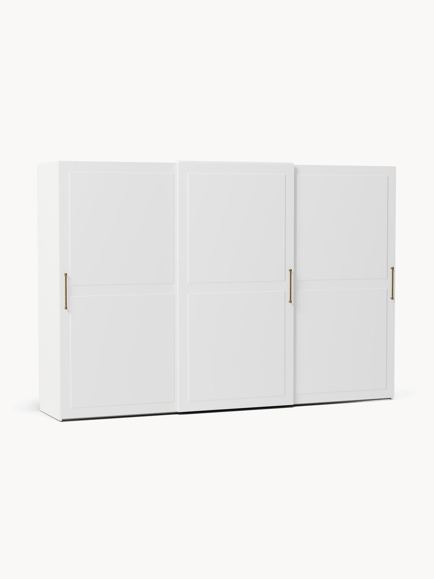 Charlenna Modular Sliding-Door Wardrobe, 300 cm Wide, in Various Sizes