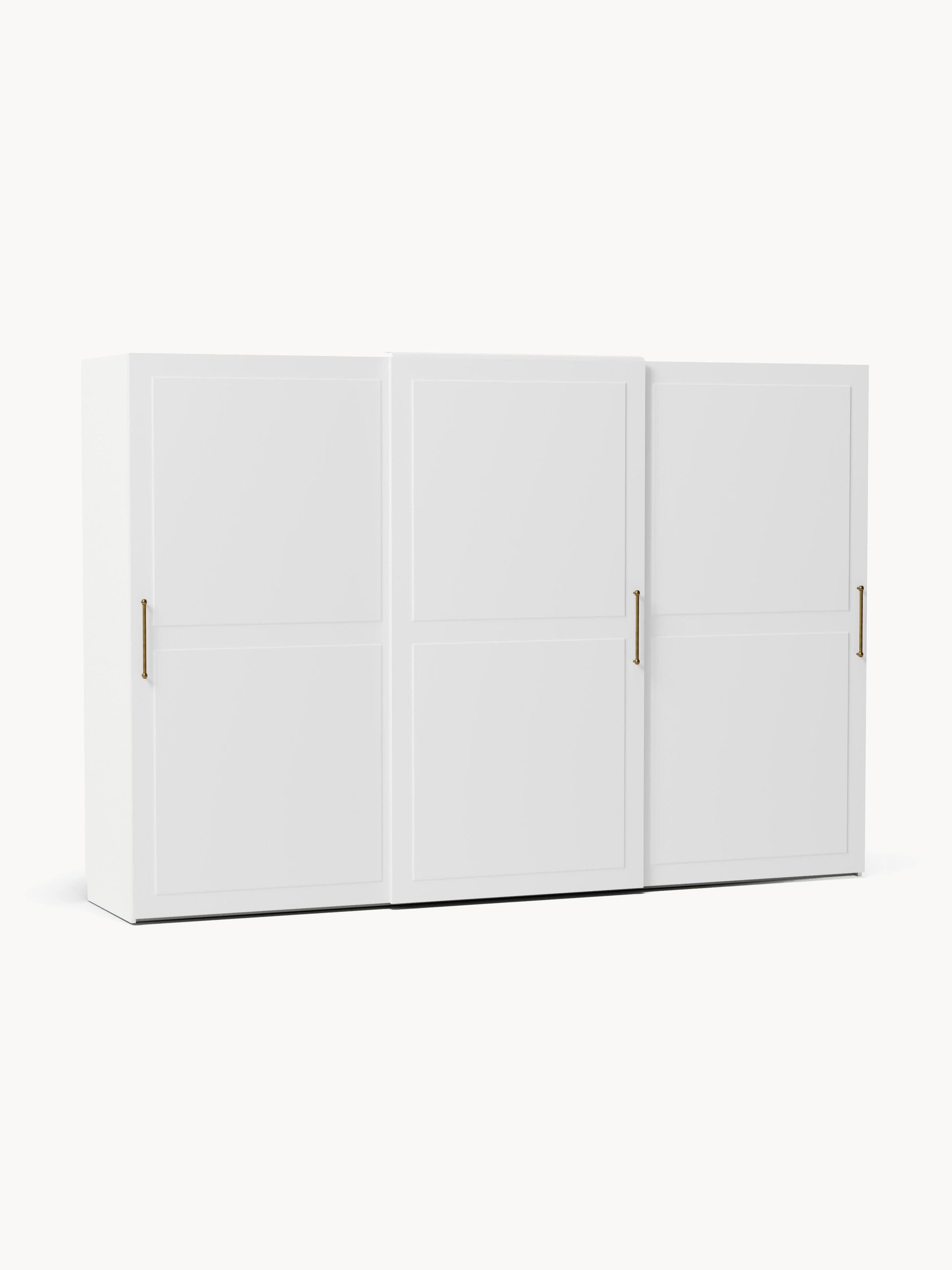 Charlenna Modular Sliding-Door Wardrobe, 300 cm Wide, in Various Sizes