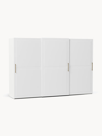 Charlenna Modular Sliding-Door Wardrobe, 300 cm Wide, in Various Sizes