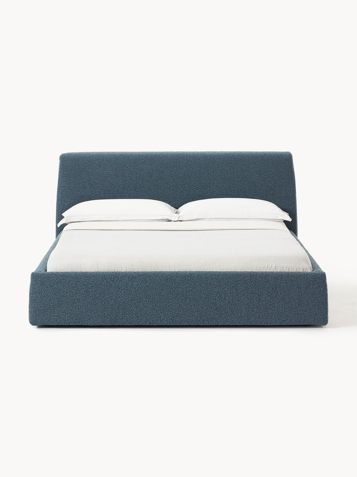 Clovena Bouclé Upholstered Bed