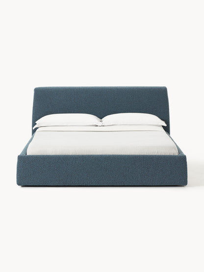 Clovena Bouclé Upholstered Bed