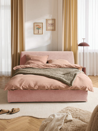 Clovena Upholstered Bed with Storage