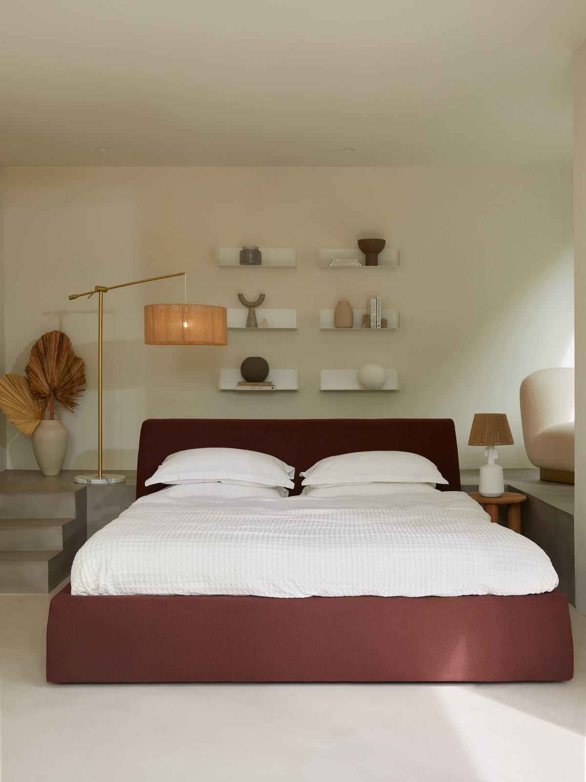 Clovena Upholstered Bed with Storage