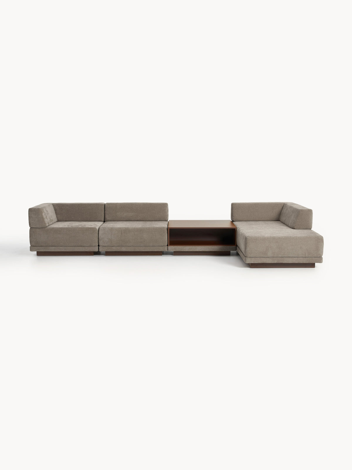 Colvard Modular Corner Sofa (4-Seater) with Coffee Table