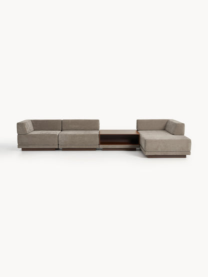 Colvard Modular Corner Sofa (4-Seater) with Coffee Table