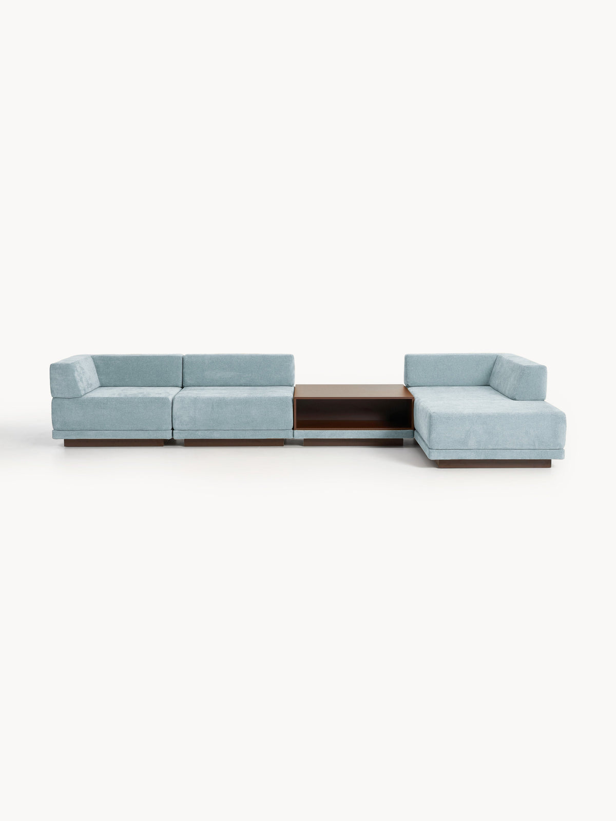 Colvard Modular Corner Sofa (4-Seater) with Coffee Table