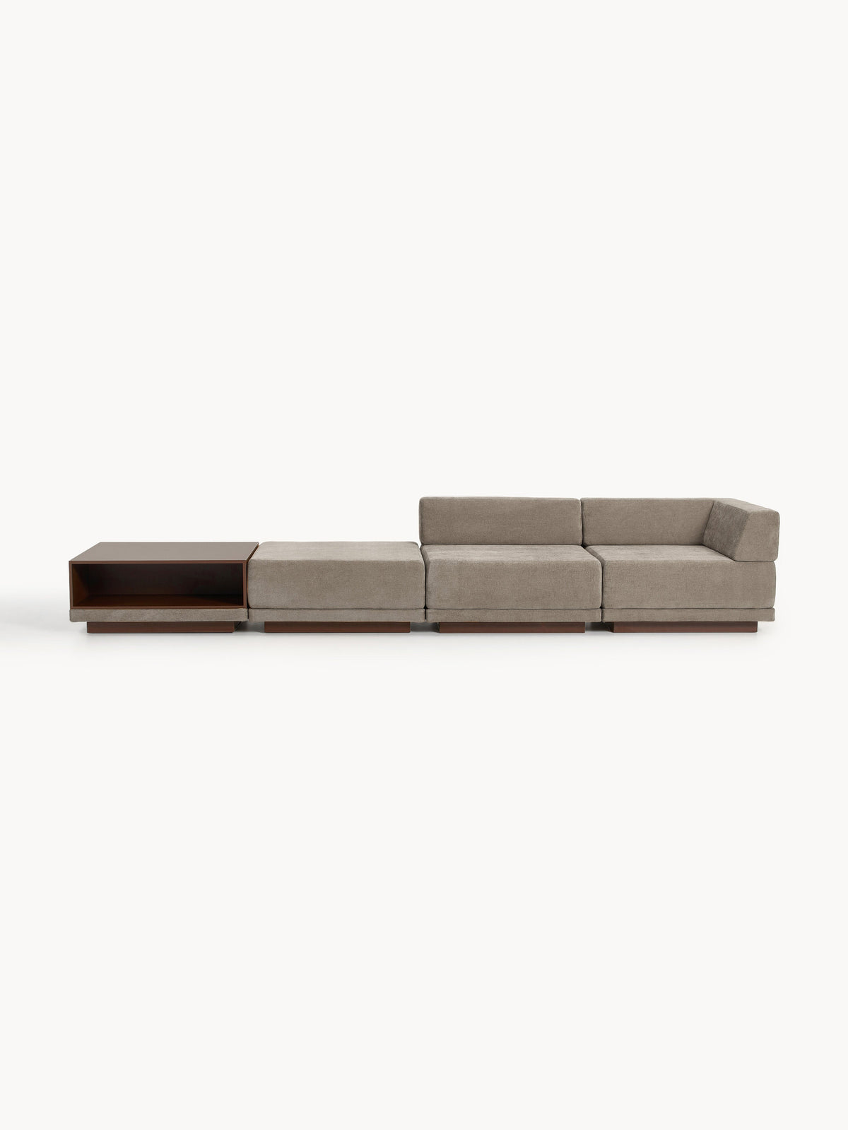 Colvard Modular Sofa (4-Seater) with Coffee Table & Ottoman