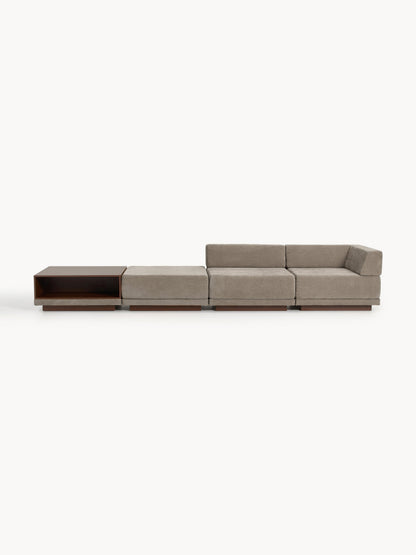 Colvard Modular Sofa (4-Seater) with Coffee Table & Ottoman