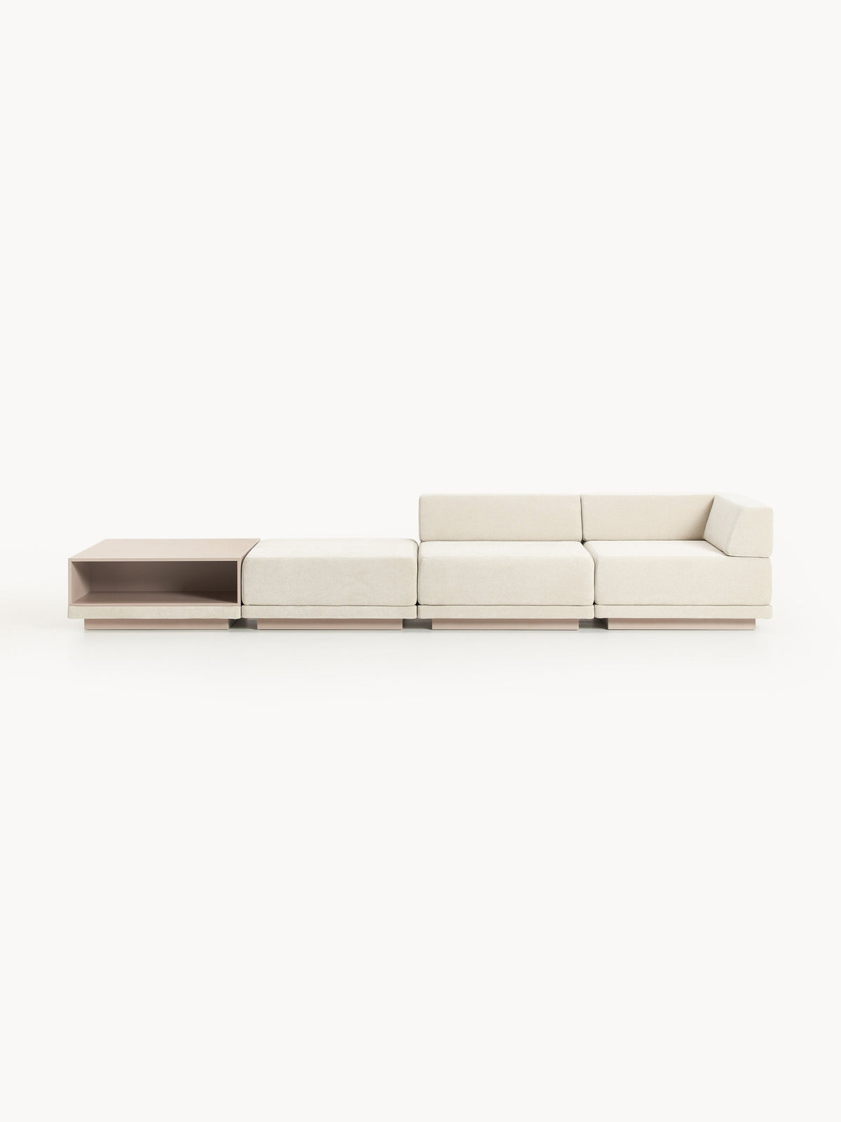 Colvard Modular Sofa (4-Seater) with Coffee Table & Ottoman