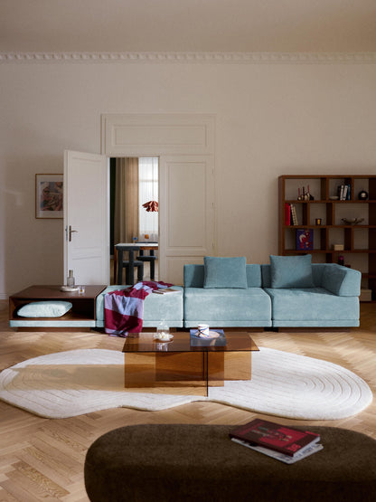 Colvard Modular Sofa (4-Seater) with Coffee Table & Ottoman