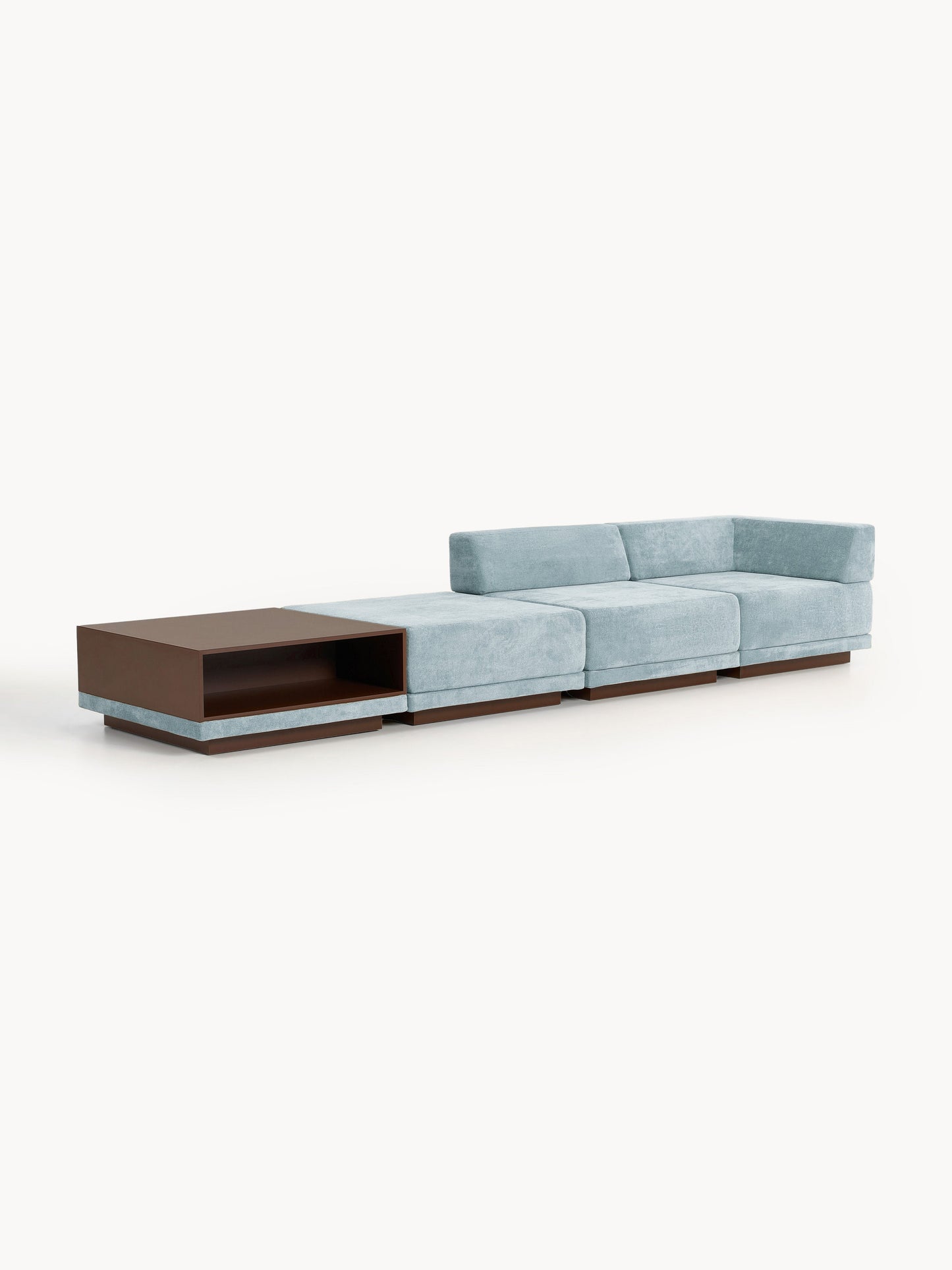 Colvard Modular Sofa (4-Seater) with Coffee Table & Ottoman