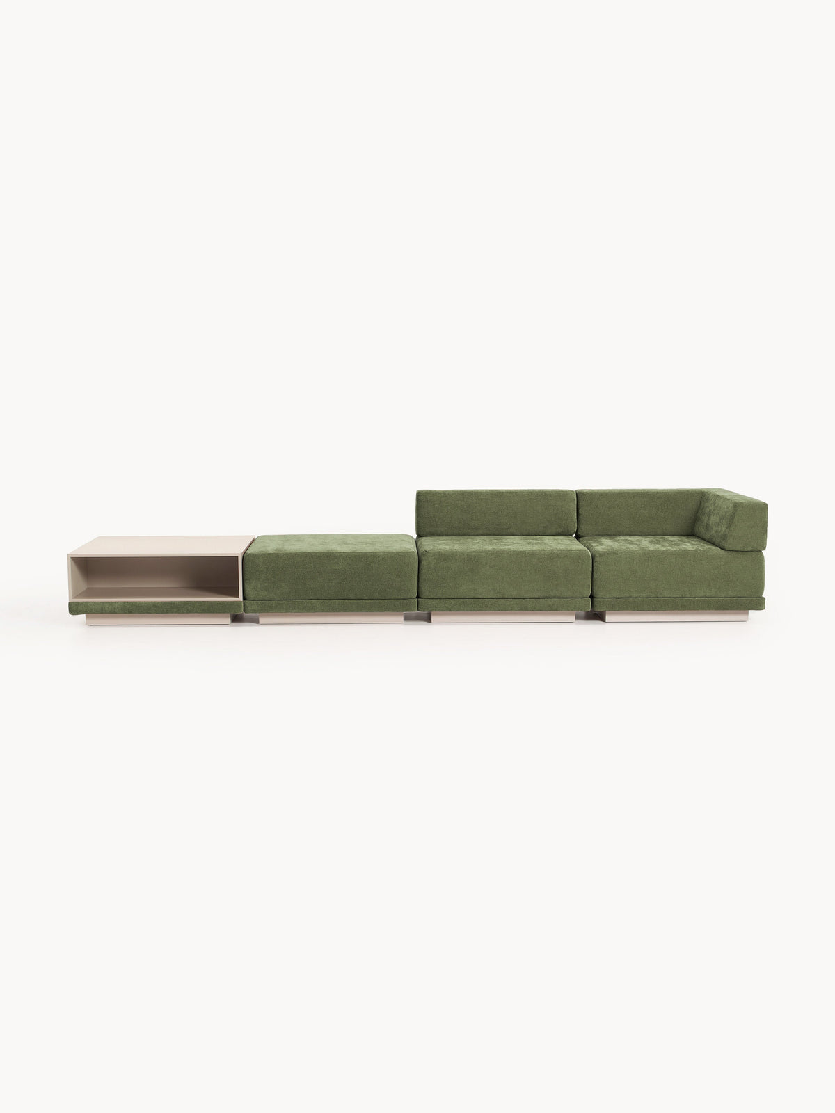 Colvard Modular Sofa (4-Seater) with Coffee Table & Ottoman