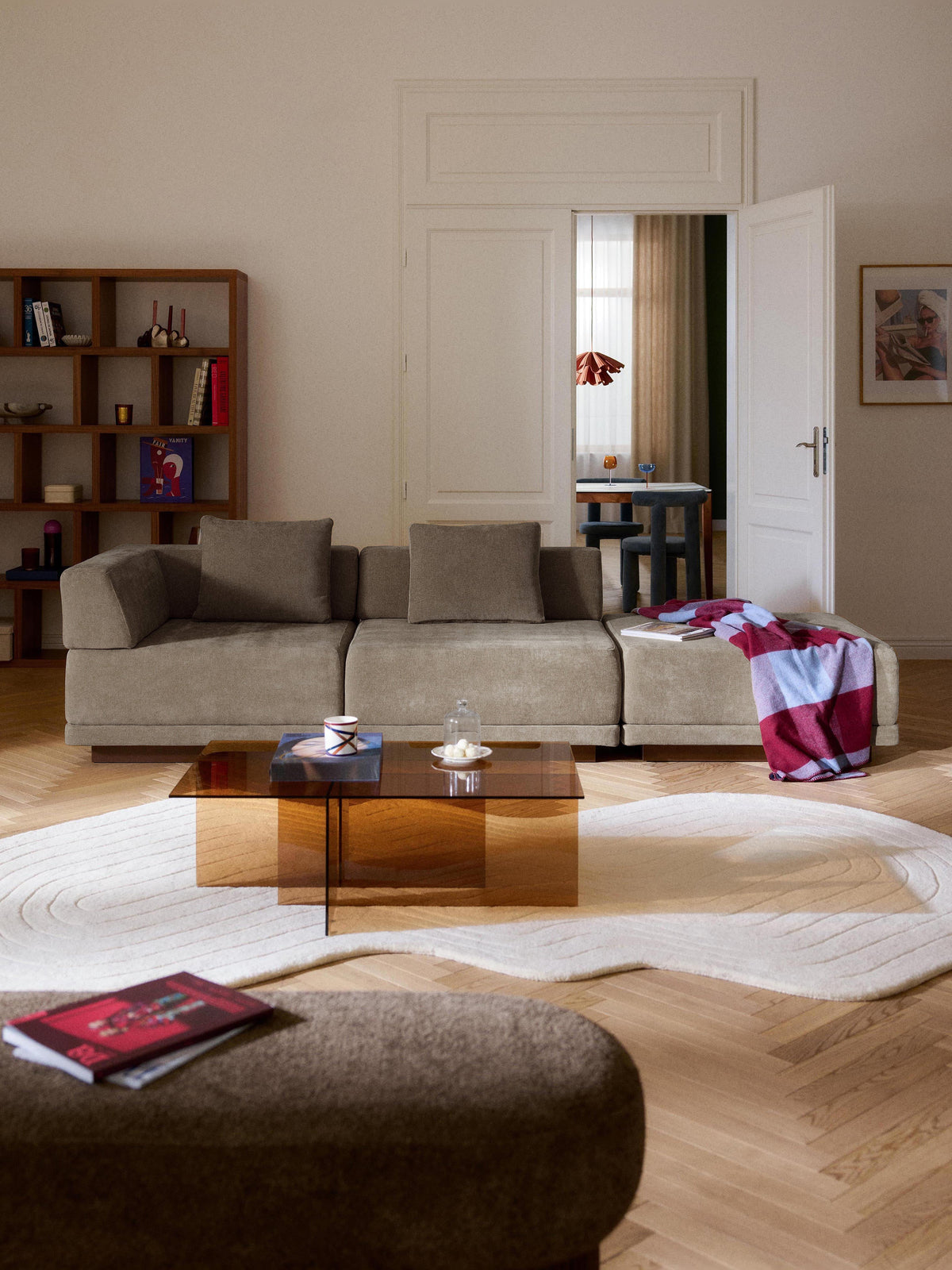 Colvard Modular Sofa (4-Seater) with Ottoman