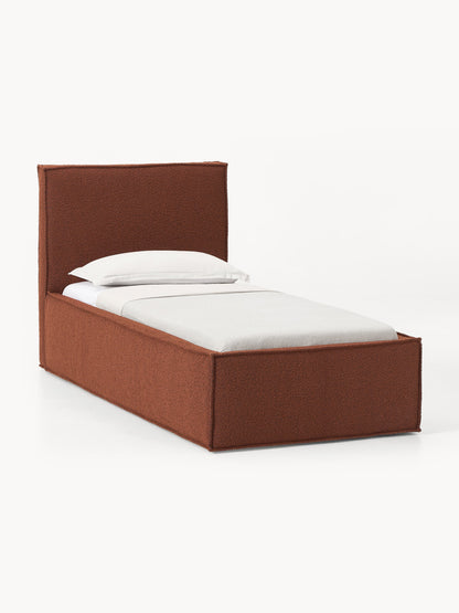 Dreanor Bouclé Single Bed