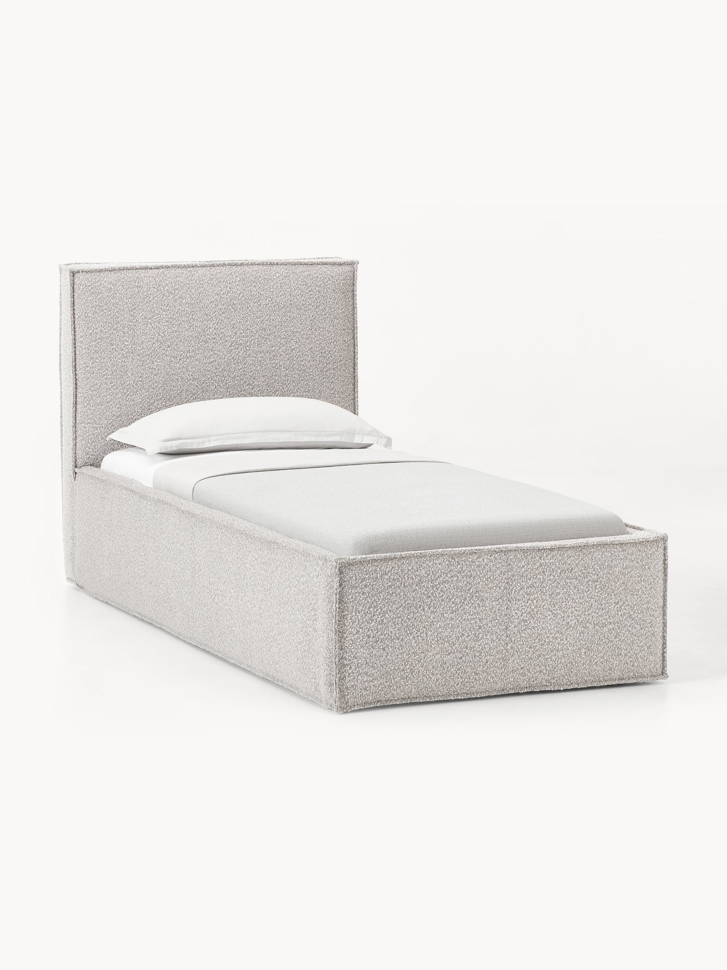 Dreanor Bouclé Single Bed