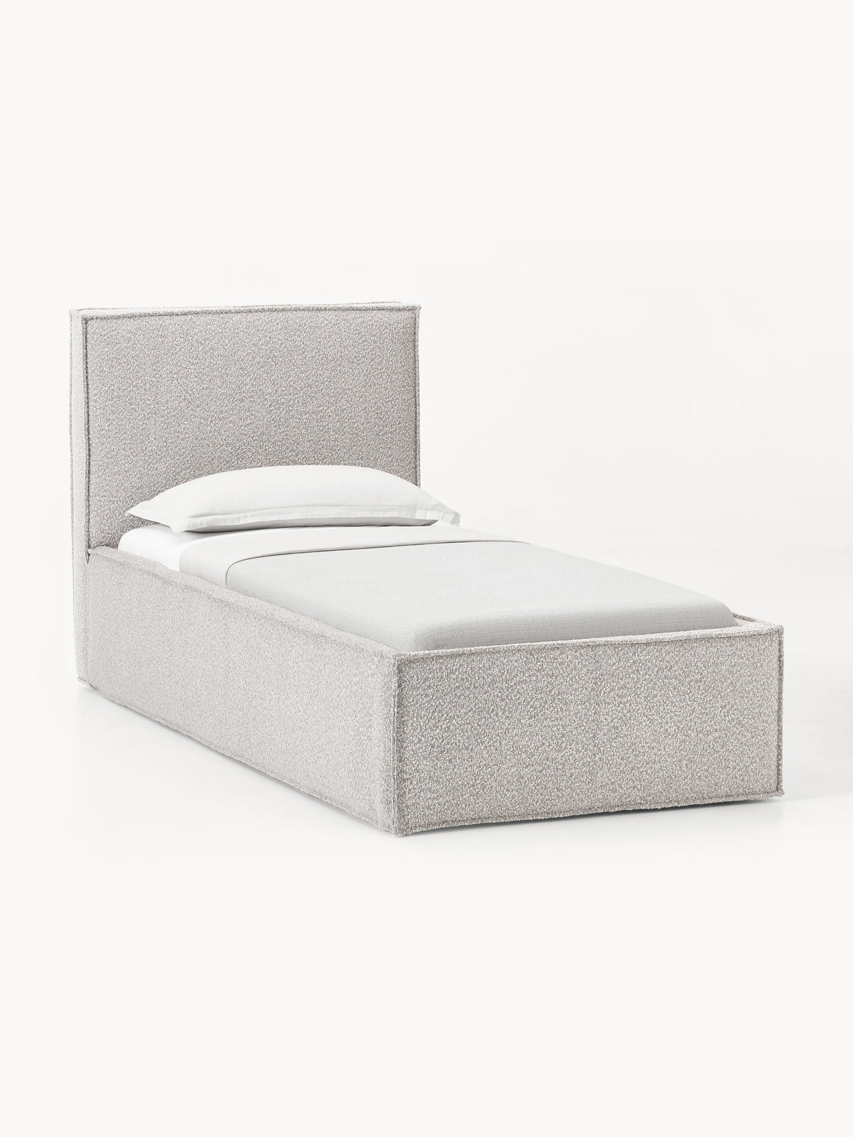 Dreanor Bouclé Single Bed