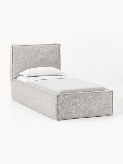 Dreanor Bouclé Single Bed