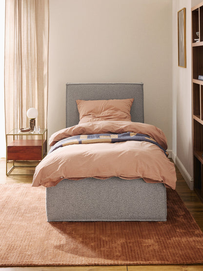 Dreanor Bouclé Single Bed