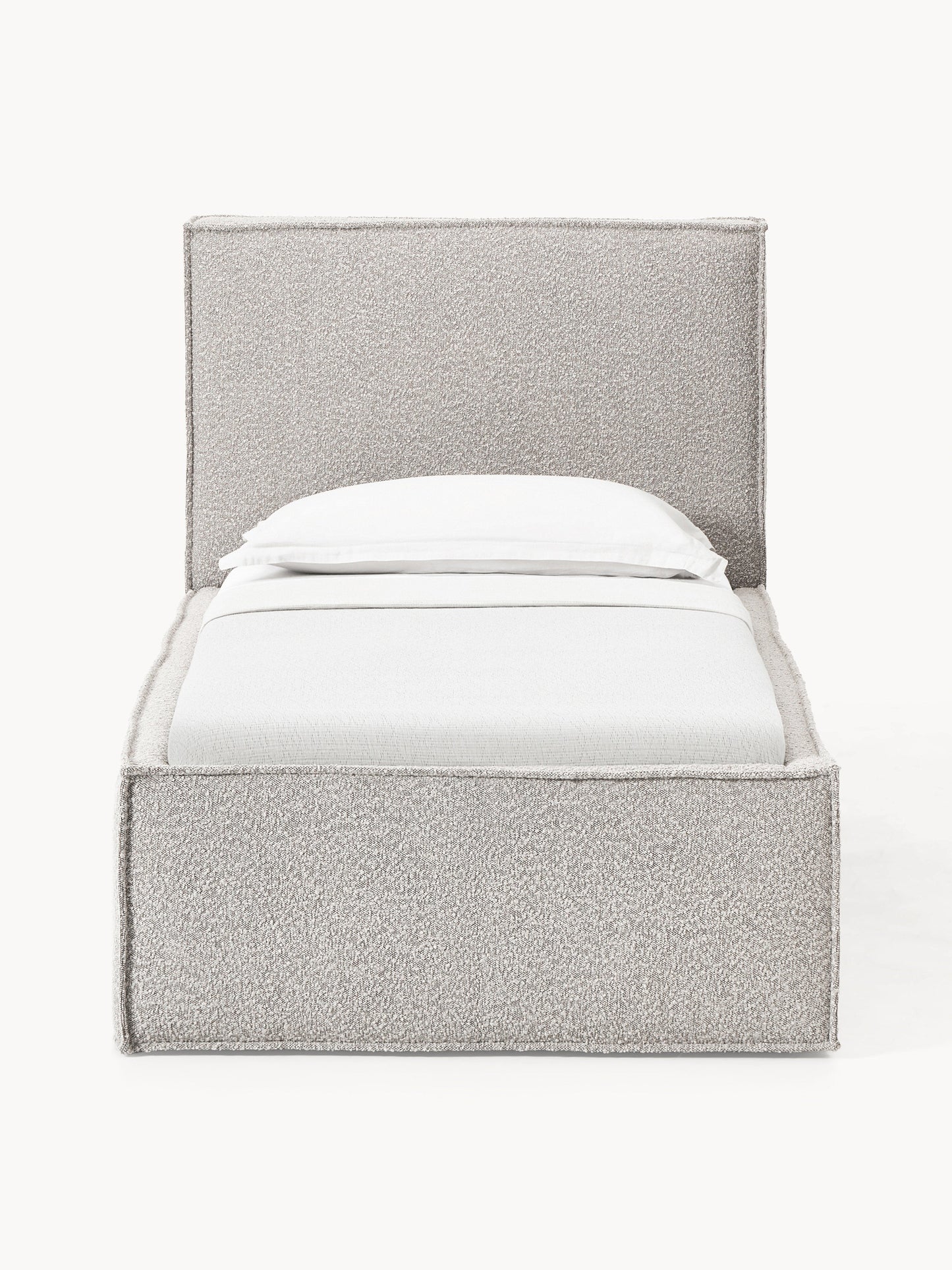 Dreanor Bouclé Single Bed