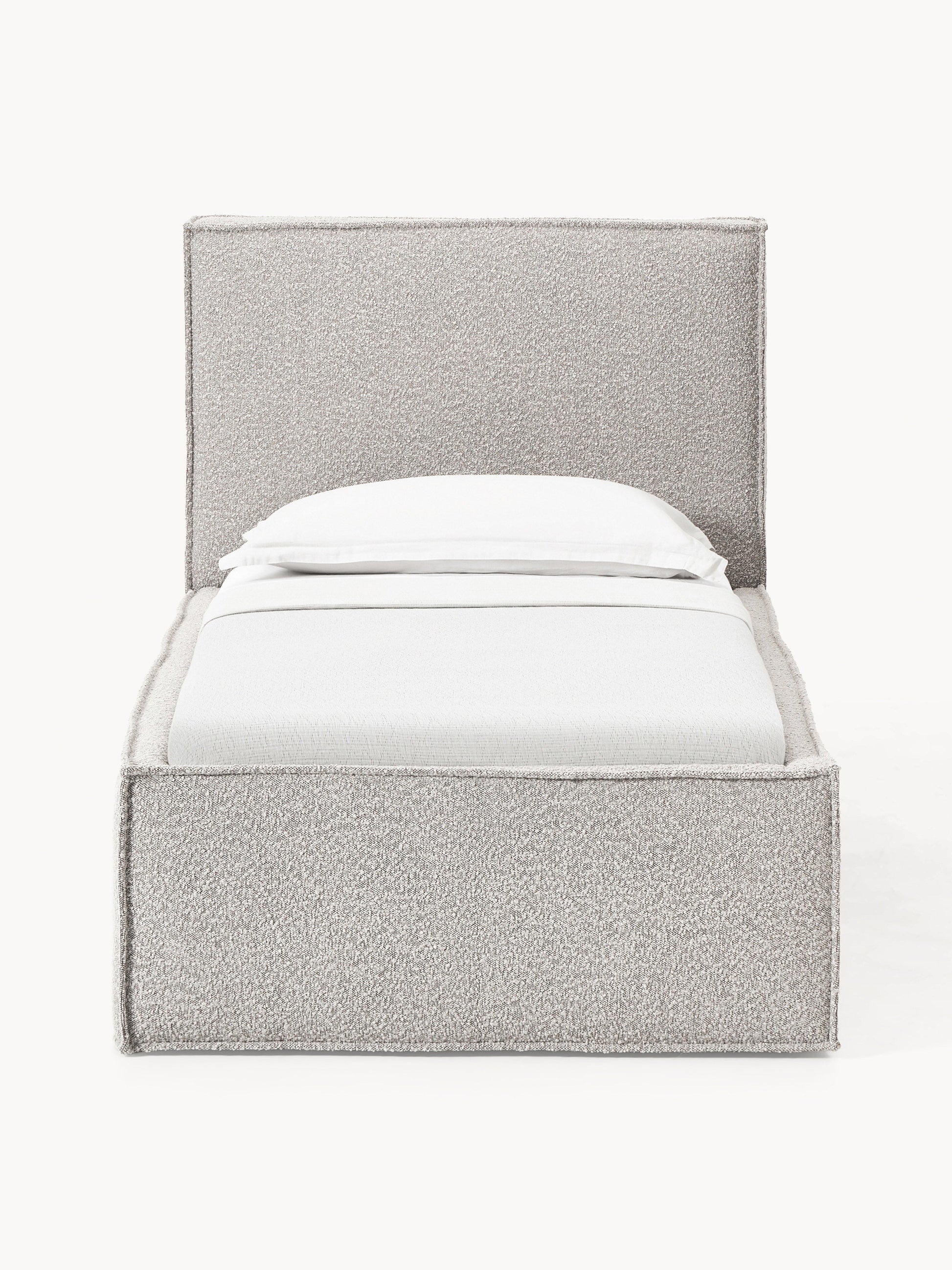 Dreanor Bouclé Single Bed