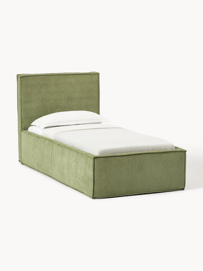 Dreanor Corduroy Single Bed