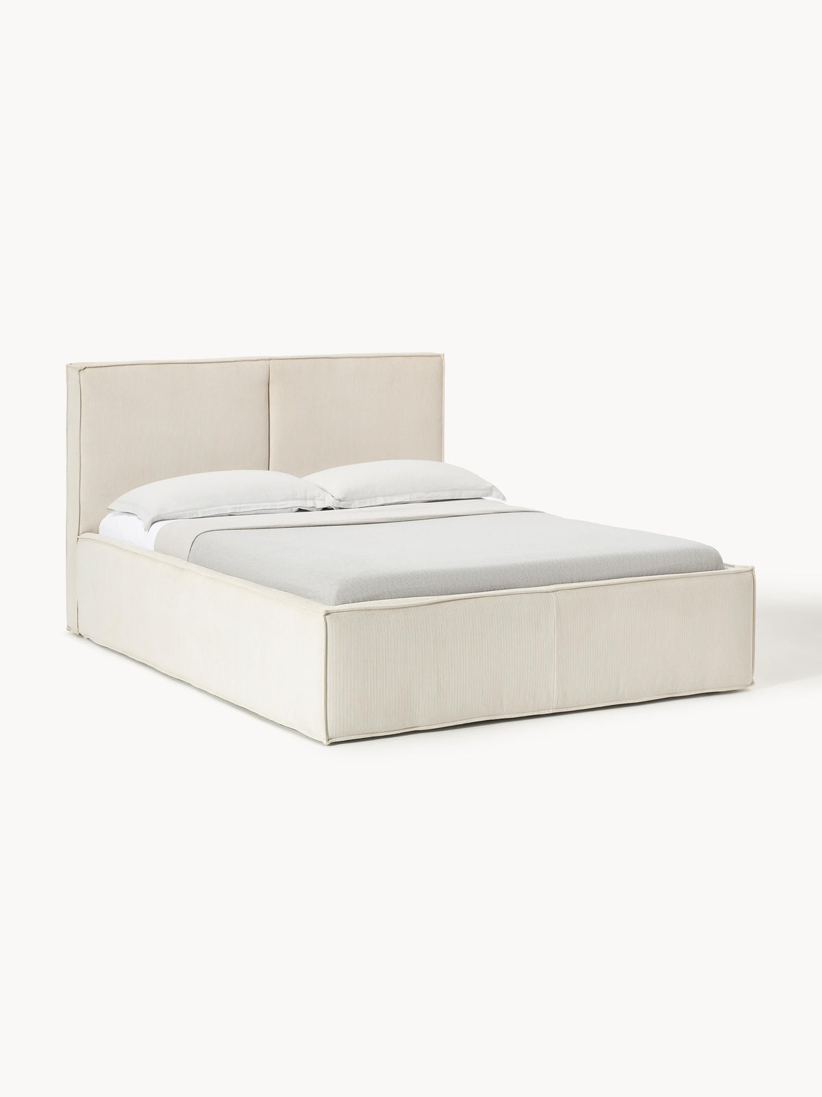 Dreanor Corduroy Upholstered Bed with Storage