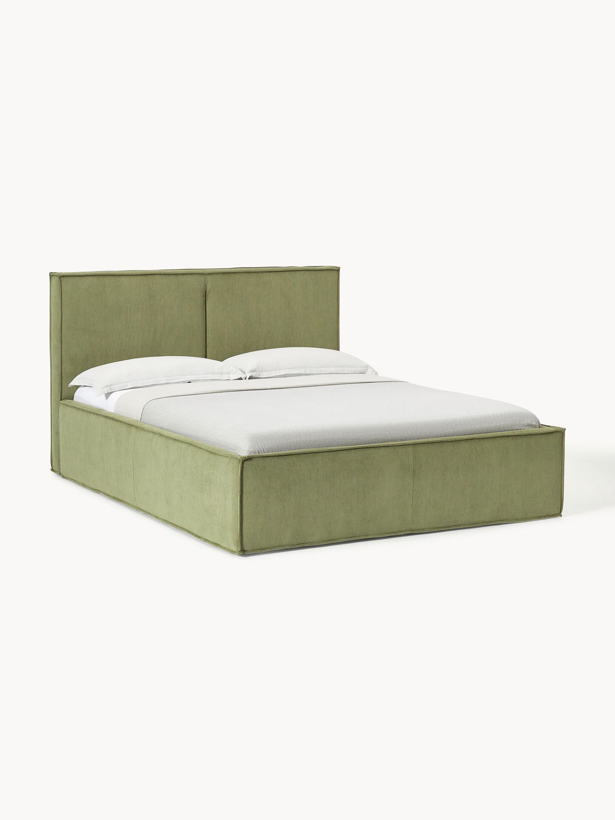 Dreanor Corduroy Upholstered Bed with Storage