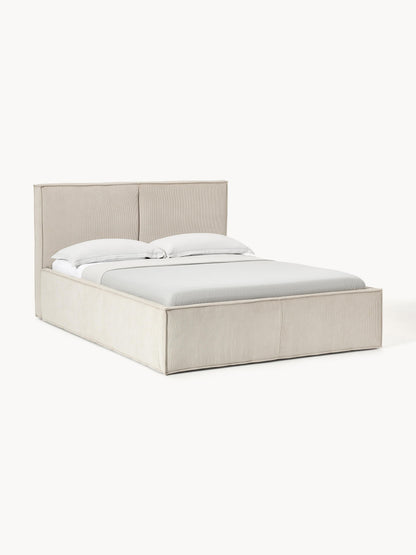 Dreanor Upholstered Corduroy Bed