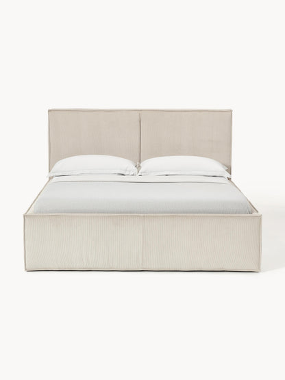 Dreanor Upholstered Corduroy Bed