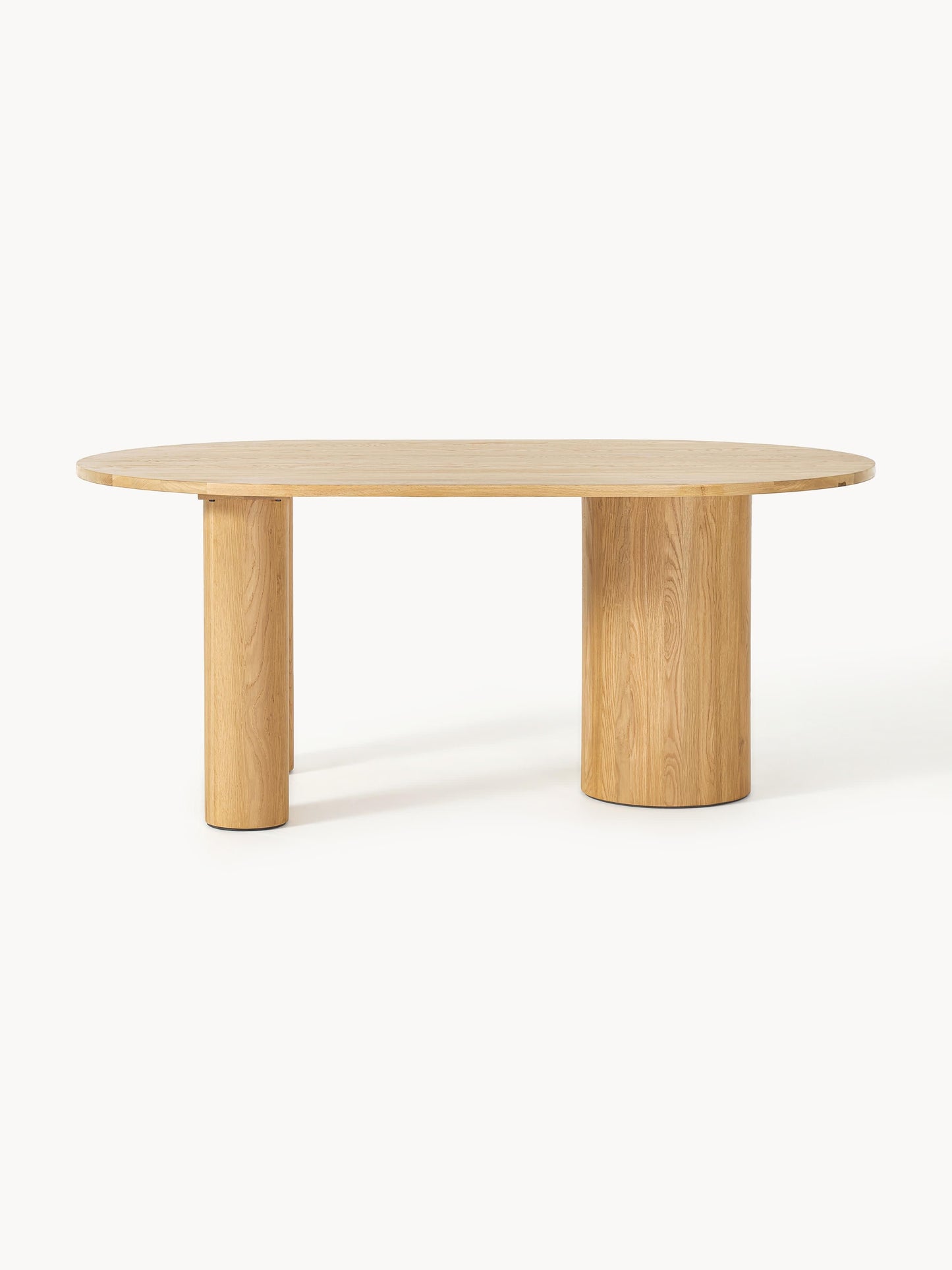 Dunvinia Oval Dining Table in Oak, in Various Sizes