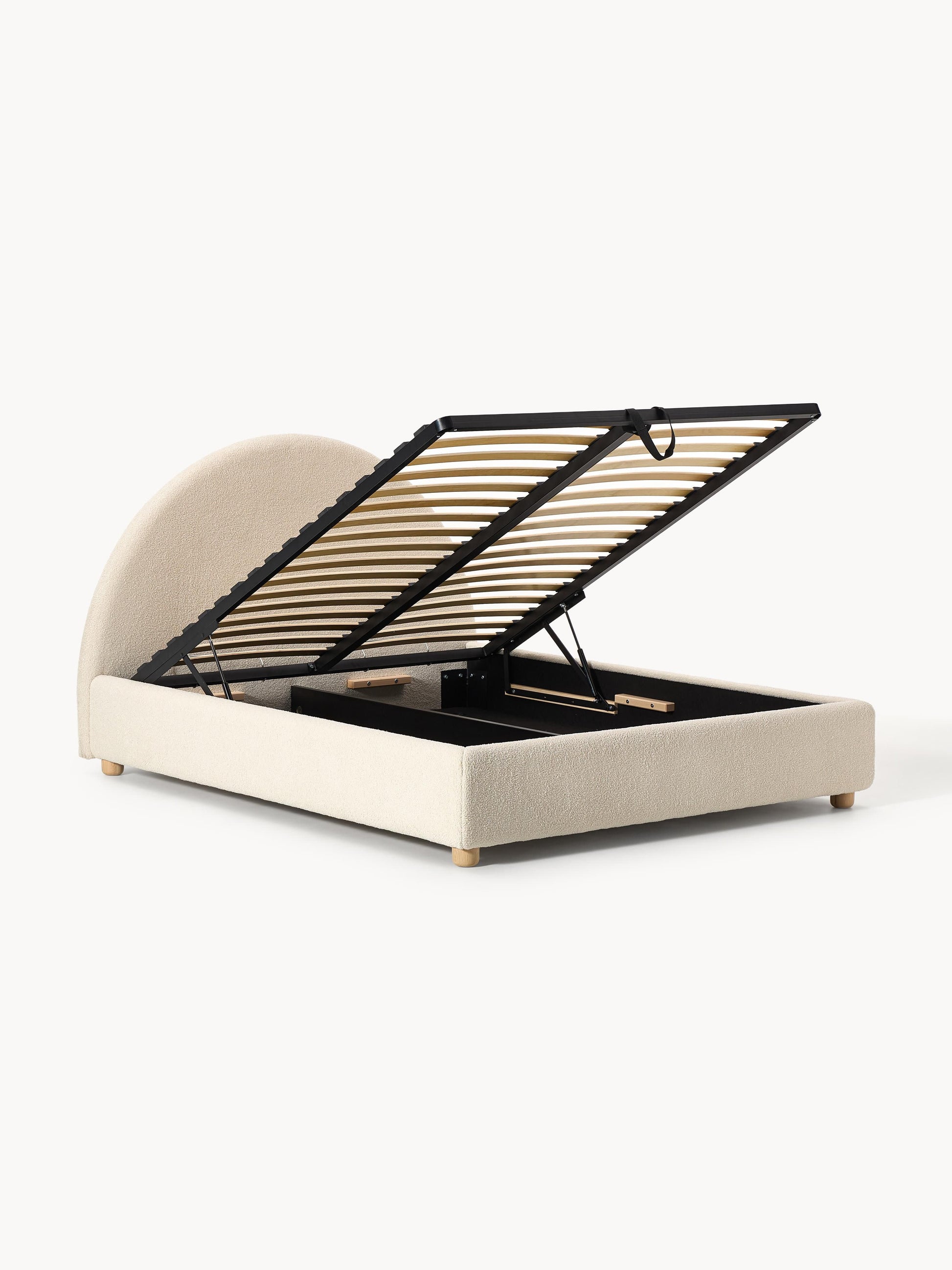 Ebrolle Teddy Upholstered Bed with Storage